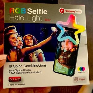 RGB selfie light